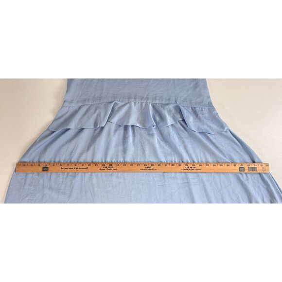 HATCH Women's Cleo Dress Maternity Spaghetti Strap Blue Size 2 / M (6-8) - Picture 9 of 12